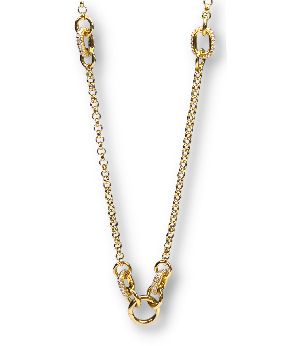 Oval Belcher Chain Necklace – Zoë Porter Jewellery